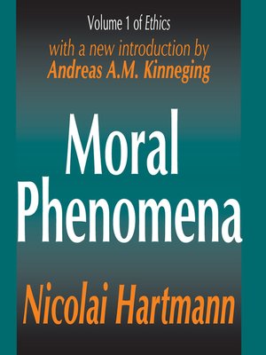cover image of Moral Phenomena